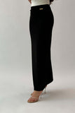 Black long pencil skirt 