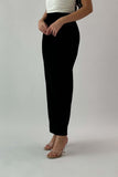 Black long pencil skirt 