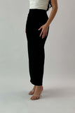 Black long pencil skirt 