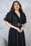 Black long sleeve dress