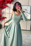 Tiffany Pearl Embellished Off Shoulder Midi Dress 