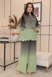 Wave blouse and trousers set 