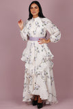 Women's floral dress