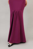 Soft evening dress decorated with shiny beads