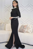 Maxi dress with shoulders and open front 