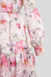Floral maxi dress 
