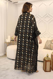 Maxi jalabiya embroidered with sequins 