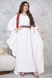 Traditional two-piece maxi galabiya 