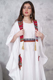 Traditional two-piece maxi galabiya 