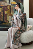 Wide floral abaya 