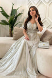 Off Shoulder Metallic Silver Maxi Dress 