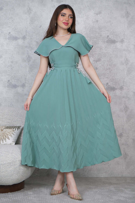 Tiffany Side Tie Midi Dress 