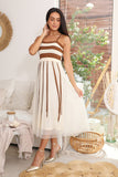 Two-piece midi sweater dress