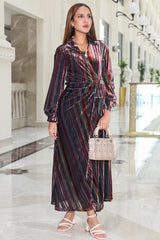 Wrap maxi dress 