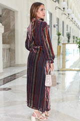 Wrap maxi dress 