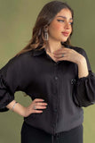 Fashionable blouse with zip hem