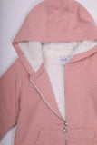 Fur lined hoodie