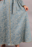 Tiffany embroidered jacquard robe