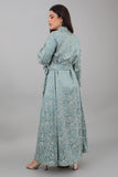 Tiffany embroidered jacquard robe