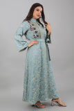 Tiffany embroidered jacquard robe