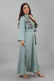 Tiffany embroidered jacquard robe