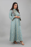 Tiffany embroidered jacquard robe