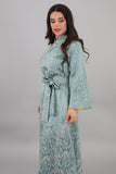 Tiffany embroidered jacquard robe