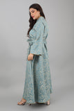 Tiffany embroidered jacquard robe