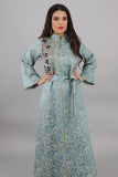 Tiffany embroidered jacquard robe